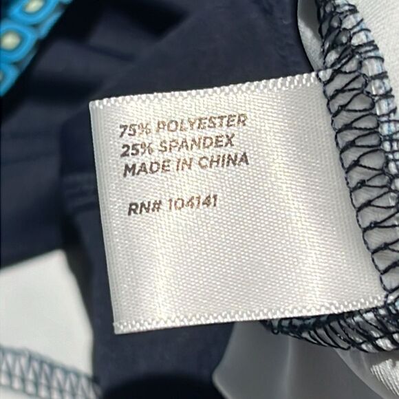 Lady Hagen Women's Overlap Ruffle Golf Skort Skirt Shorts Navette Blue B22 - Picture 8 of 9